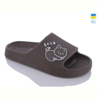 Шлепки Inblue 104 т.коричневий