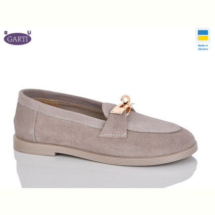 Туфли Garti 409 беж замш