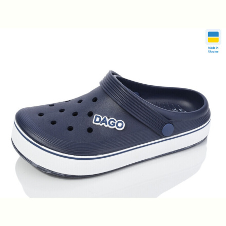 Кроксы Lot Shoes N419 т.синій