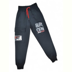 Спортивные брюки Kids-modnik 5082 чорний BRON