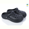 Кроксы Alex 12345 чорний