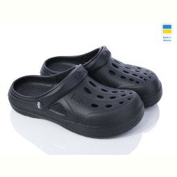 Кроксы Alex 12345 чорний