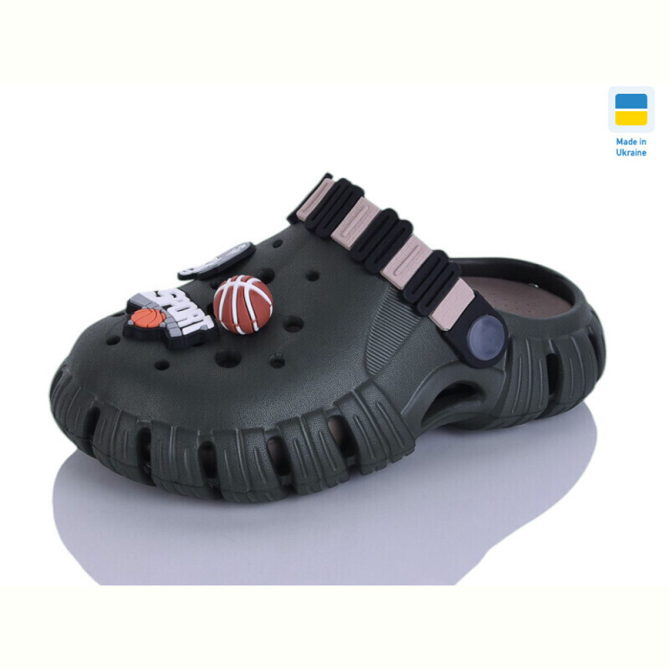 Кроксы Lot Shoes 012 хакі-т.беж