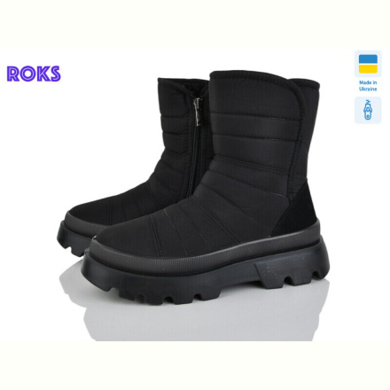 Дутики Roks 5404 чорний