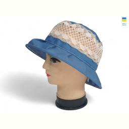 Шляпа Mabi 0093 синій