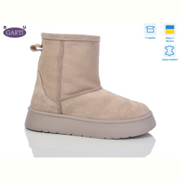 Угги Garti 445 беж замш хутро