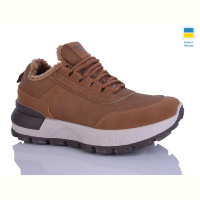 Кроссовки DeMur 15112 коричневий