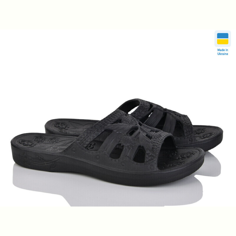 Шлепки Vladimir Крок С60 чорний