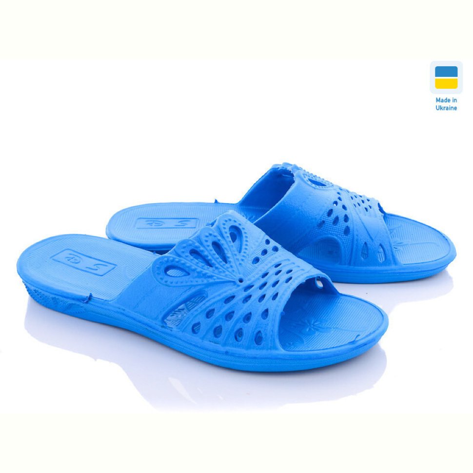 Шлепки Vladimir DS Украина ПЖ31 сіная широкая