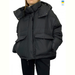 Куртка Kram 23355 чорний