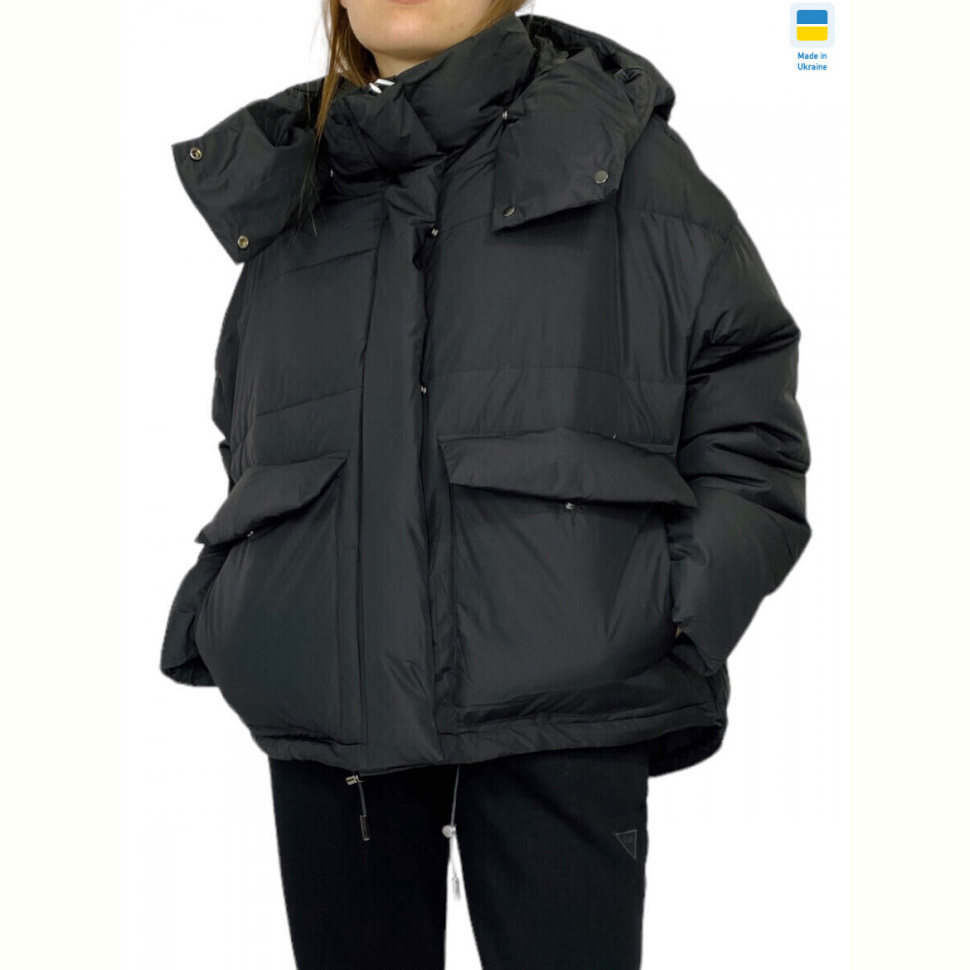Куртка Kram 23355 чорний