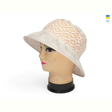 Шляпа Mabi 0254 бежевий