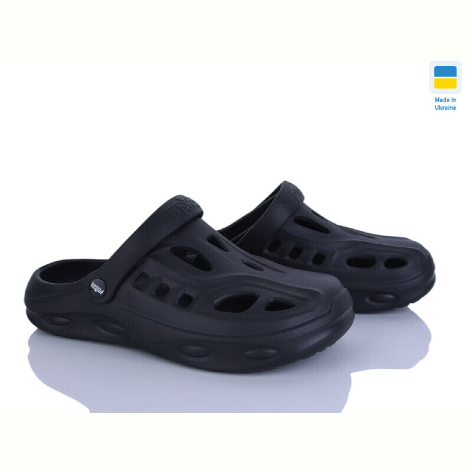 Кроксы Alex 123-КС2 чорний