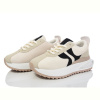 Кроссовки Violeta 136-36-2 beige-black