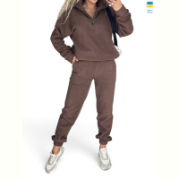 Спортивный костюм Alisa Brand 214 св.шоколад