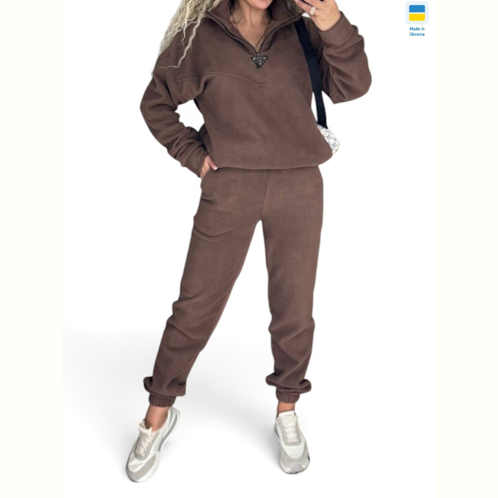 Спортивный костюм Alisa Brand 214 св.шоколад