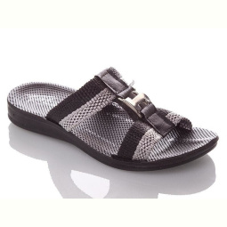 Шлепки DeMur BH-B-black-grey