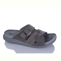 Шлепки Oscar 01-18 сірий к.