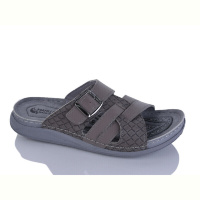 Шлепки Oscar 01-18 сірий к.