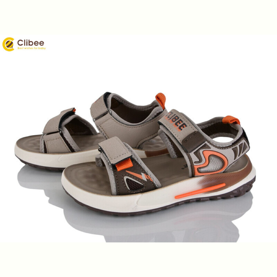 Сандалии Clibee ZC2311-4 khaki-orange