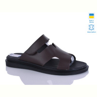 Шлепки Sali 55 корич.к.