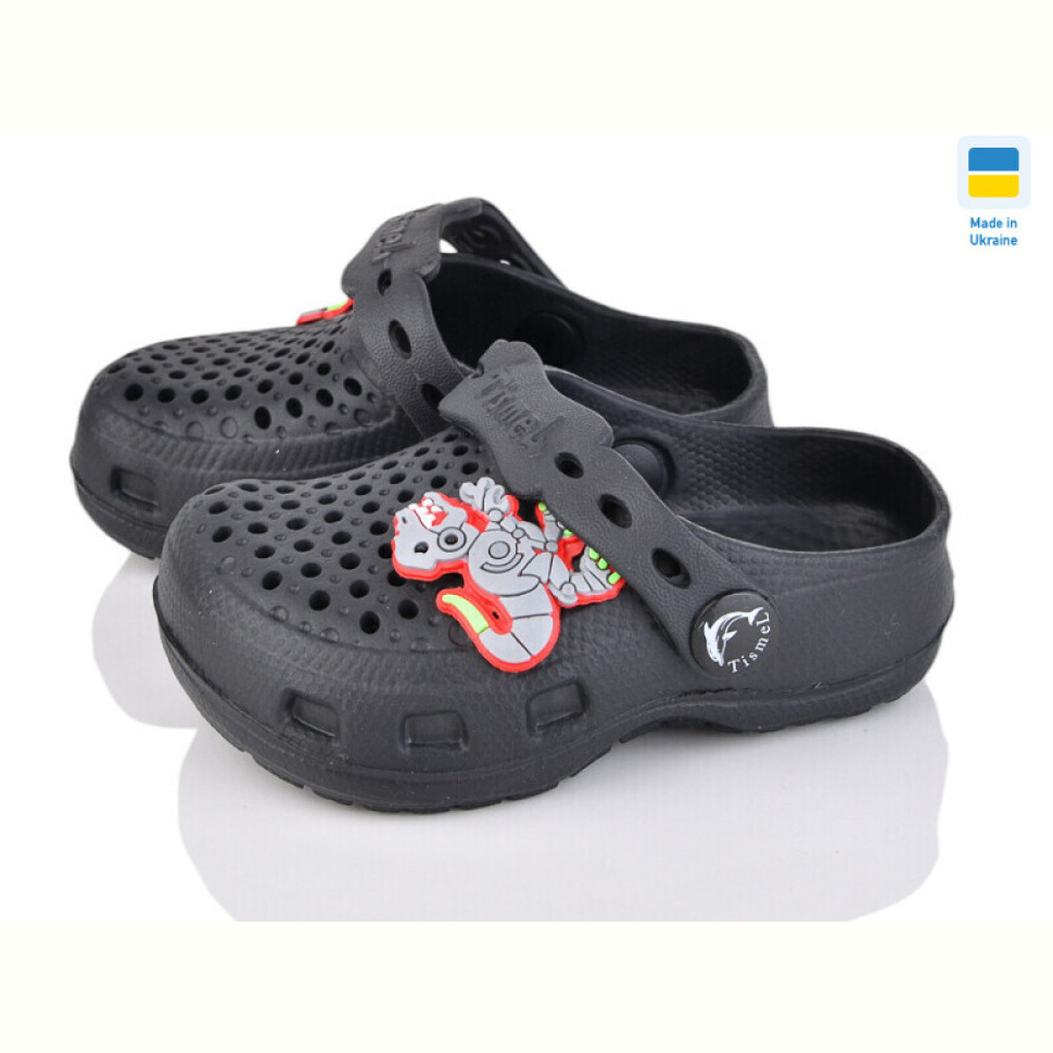 Кроксы Alex Крок дит. 10-09 черный.