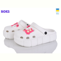 Кроксы Roks 152-9011 білий