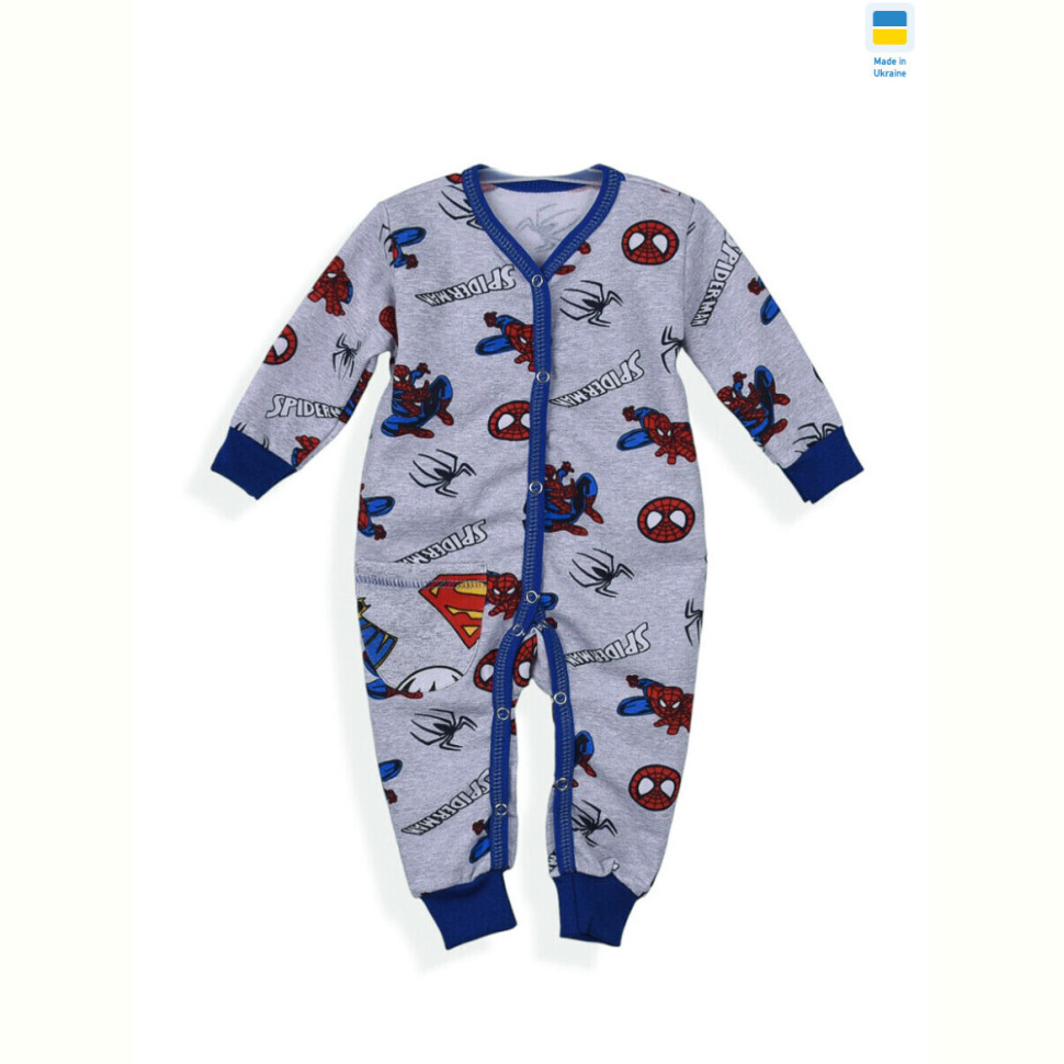 Комбинезон Kir15 4518 сірий Комбинезон Kir15 4518 сірий