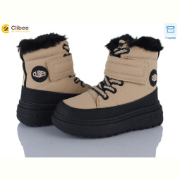 Ботинки Clibee HB532 khaki-black