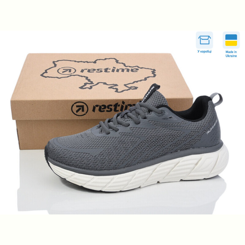Кроссовки Restime EML25449 d.grey