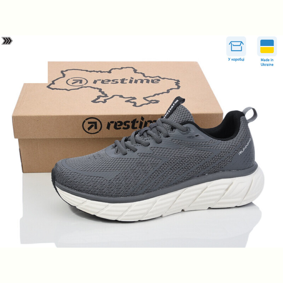 Кроссовки Restime EML25449 d.grey