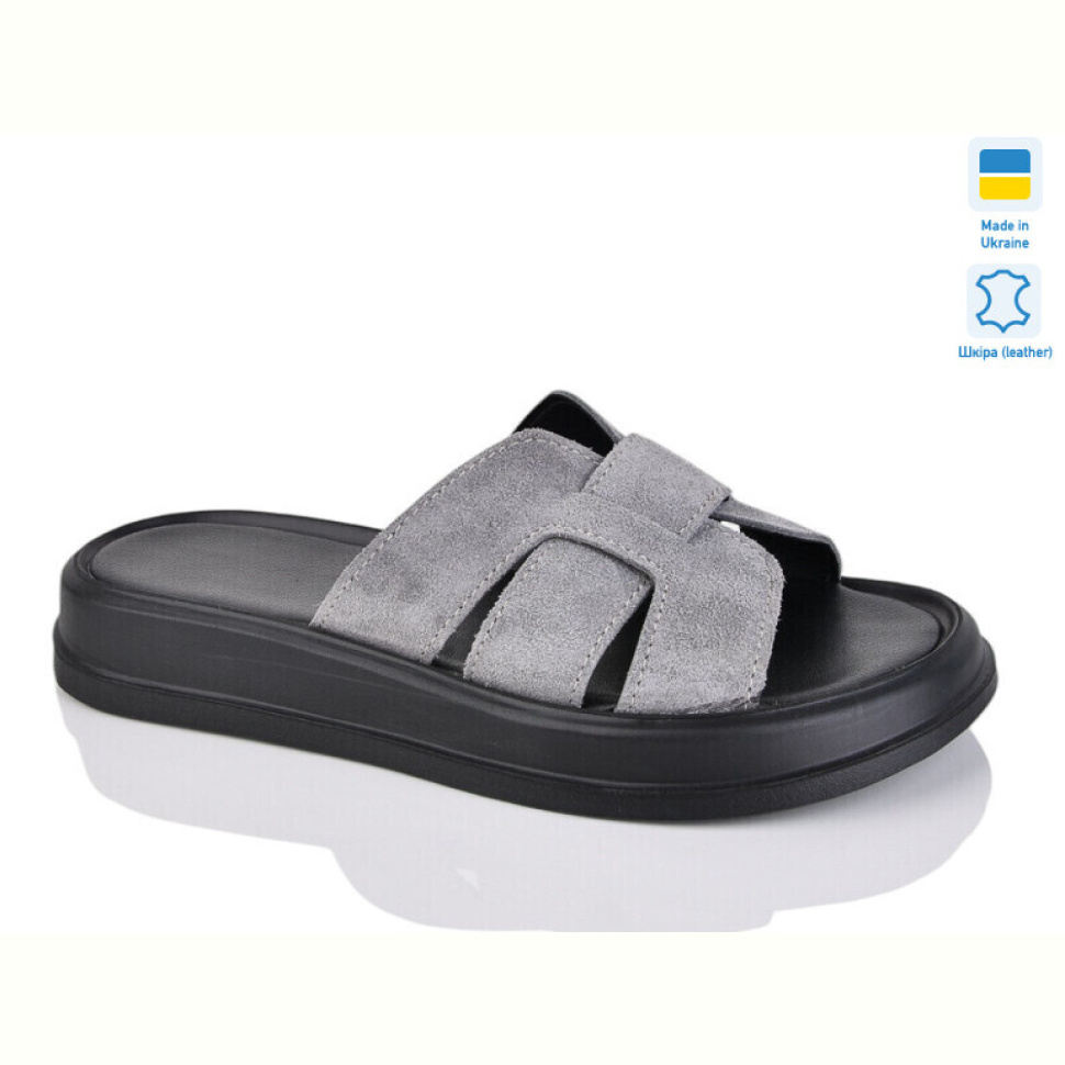 Шлепки Sali 518 сір.з.