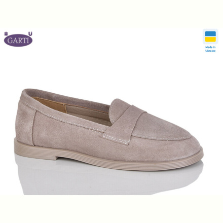 Туфли Garti 408 беж замш