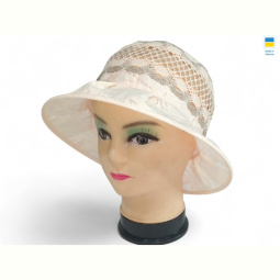 Шляпа Mabi 0092 бежевий