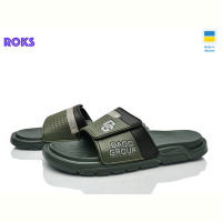 Шлепки Roks 704 т.хакі