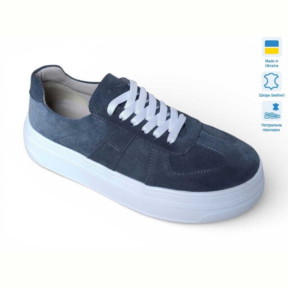 Кроссовки Prime-Opt Paradize V-K-1427 сірий замш Кроссовки Prime-Opt Paradize V-K-1427 сірий замш