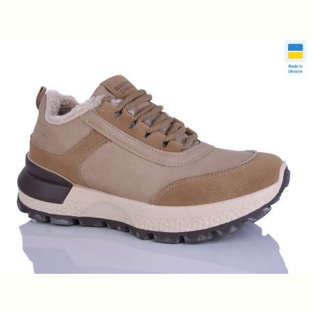 Кроссовки DeMur 15112 бежевий