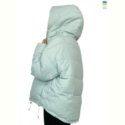 Куртка Kram 23355 бірюза