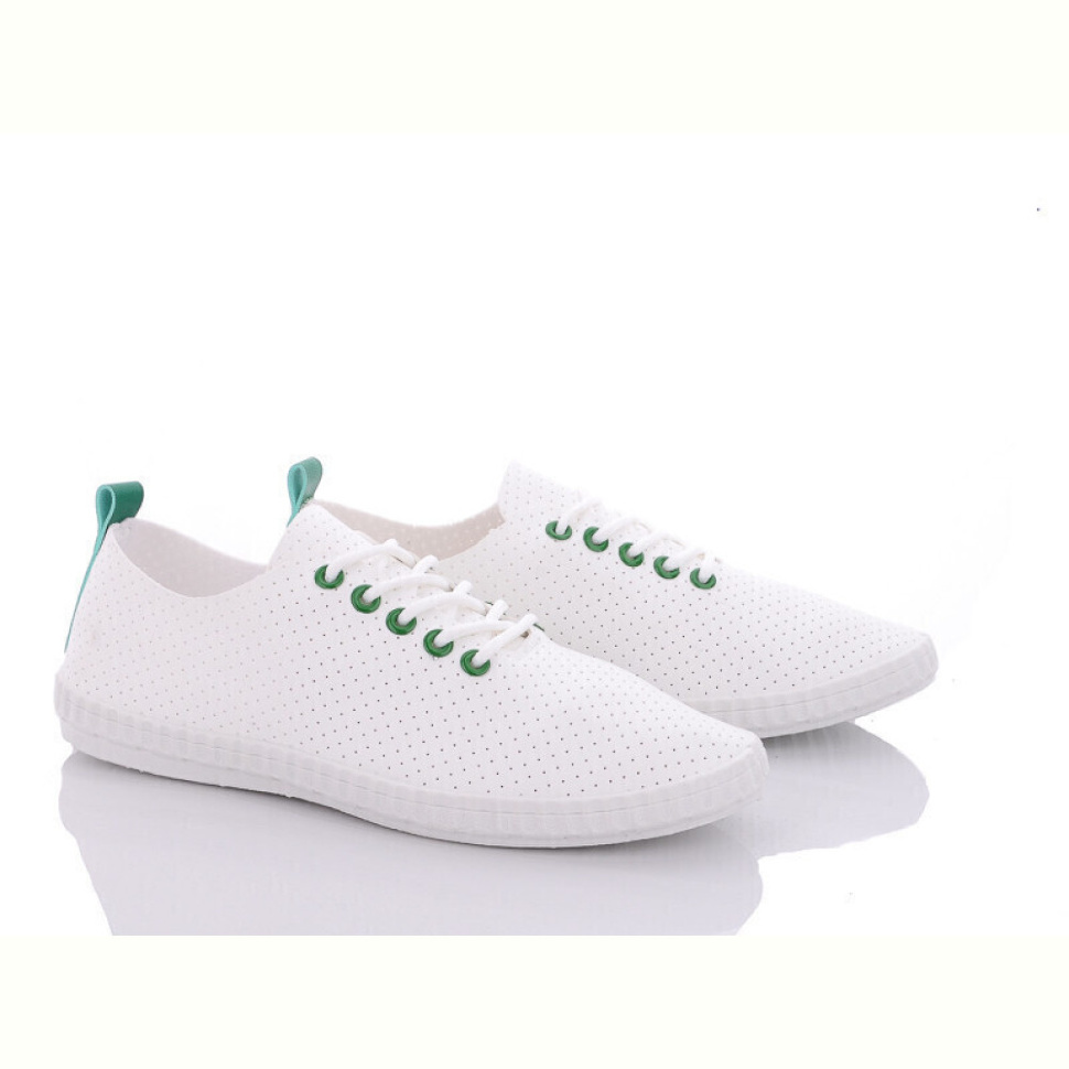 Кроссовки Violeta 20-970 white-green
