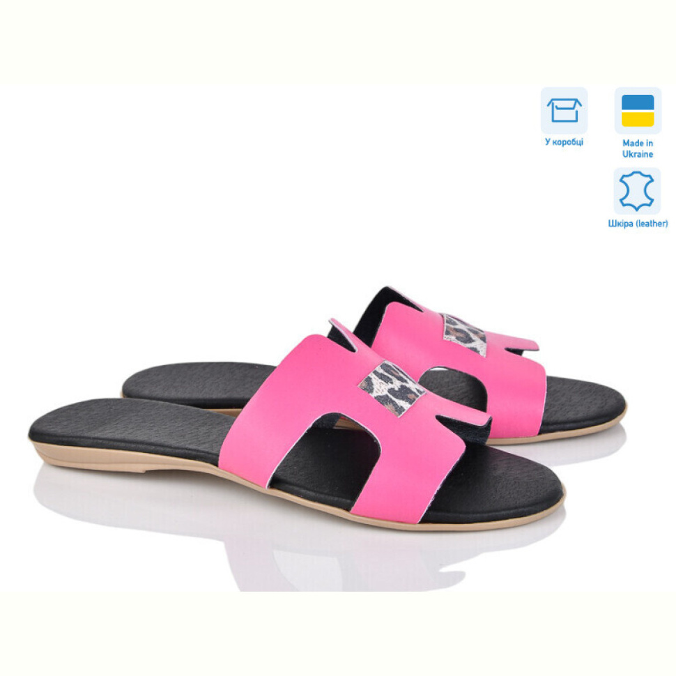 Шлепки A.Dama MV126-5 рож.ш.