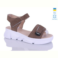 Босоножки Sali 701-25 капуч-білий з.