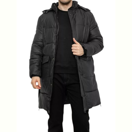 Куртка Massmag 7630 чорний батал