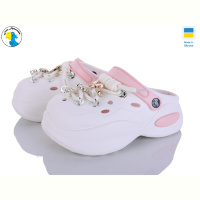 Кроксы Jose Amorales 124452 білий