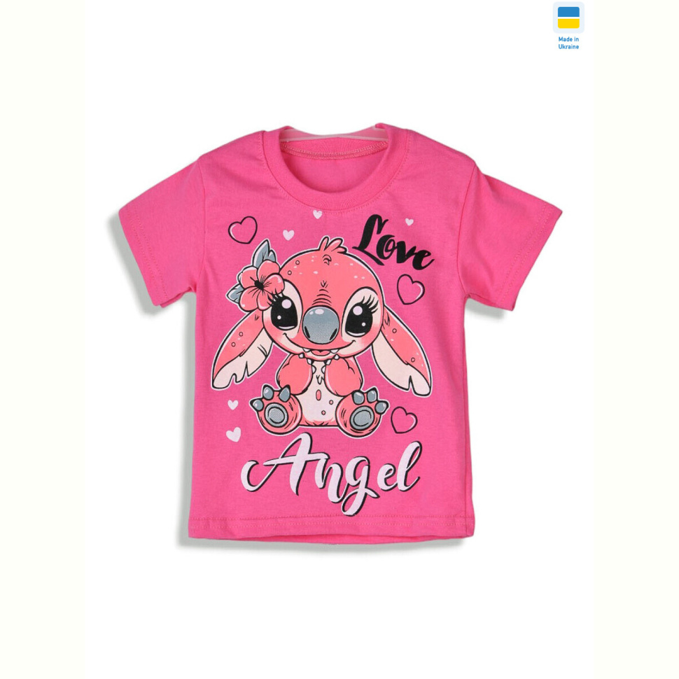 Футболка Kir15 112268 рожевий