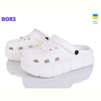 Кроксы Roks 152-9005 білий