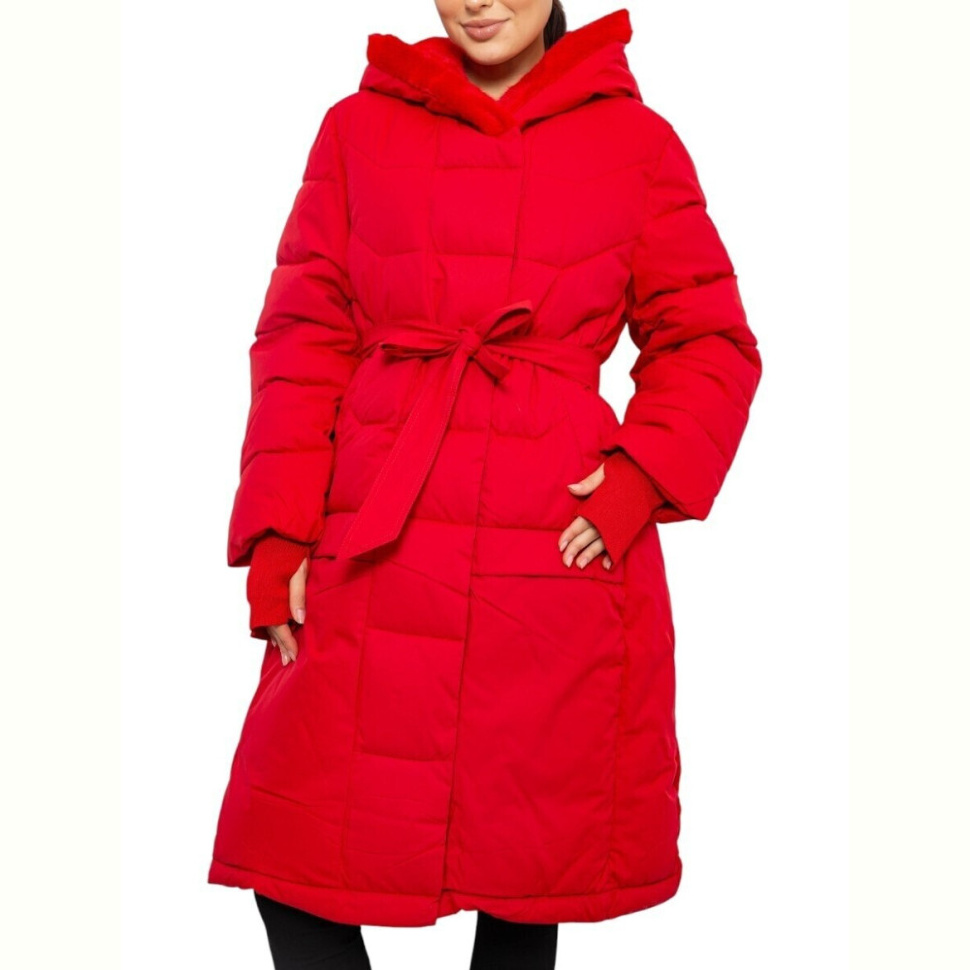 Пальто Obuvok 5858 (12063) red Пальто Obuvok 5858 (12063) red