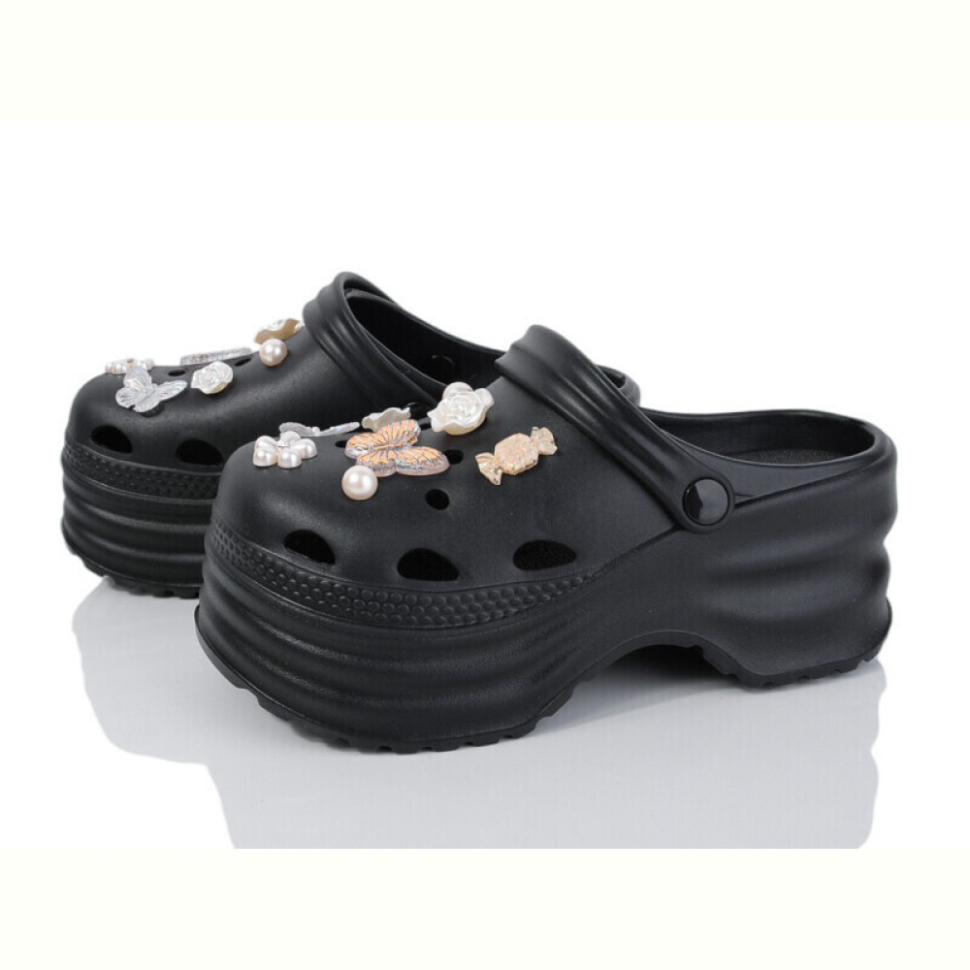 Кроксы Lion-Lu 8899 black