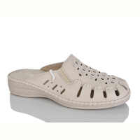 Шлепки Leguzaza 501-3 beige батал
