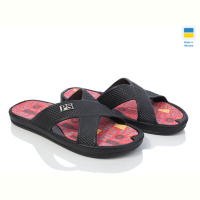 Шлепки Golden Lion Е227 чорний