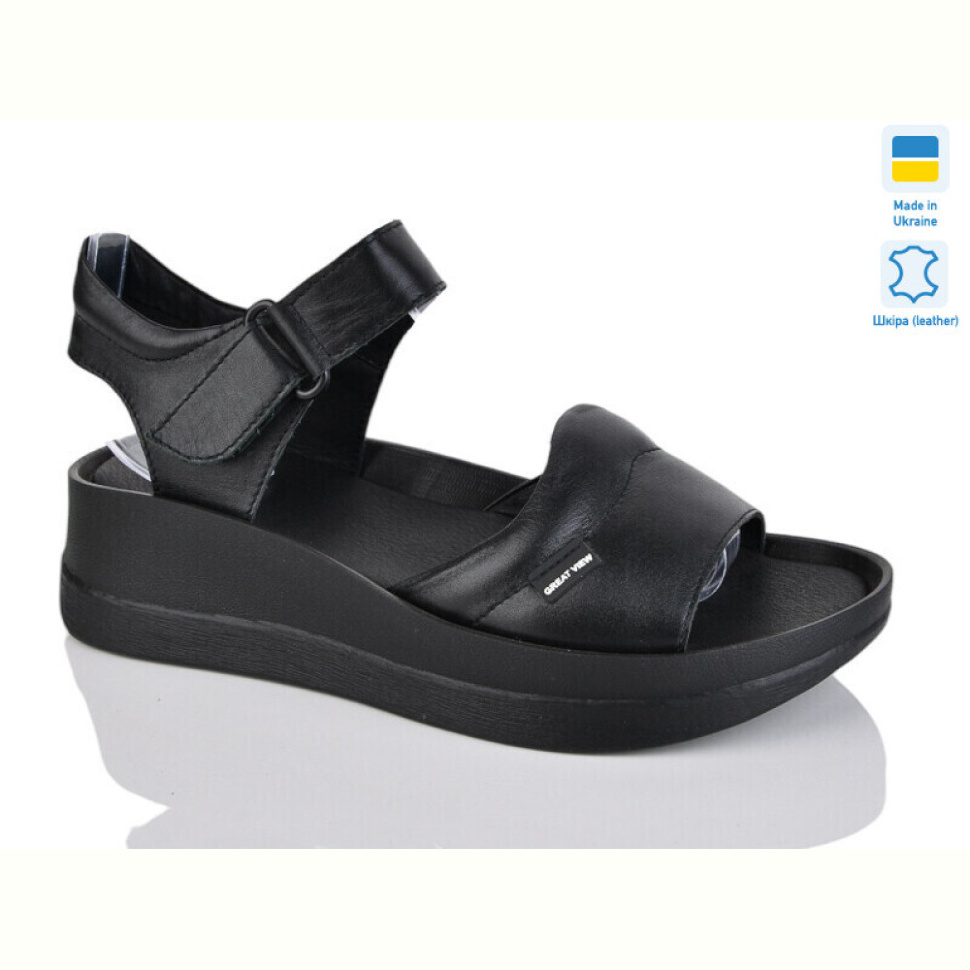 Босоножки Sali 261 чорний к.